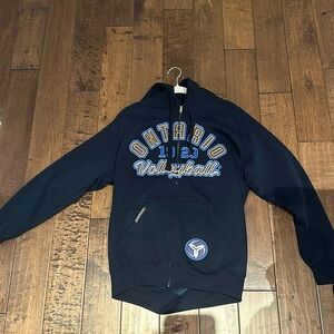 Ontario Volleyball Zip Up Hoodie